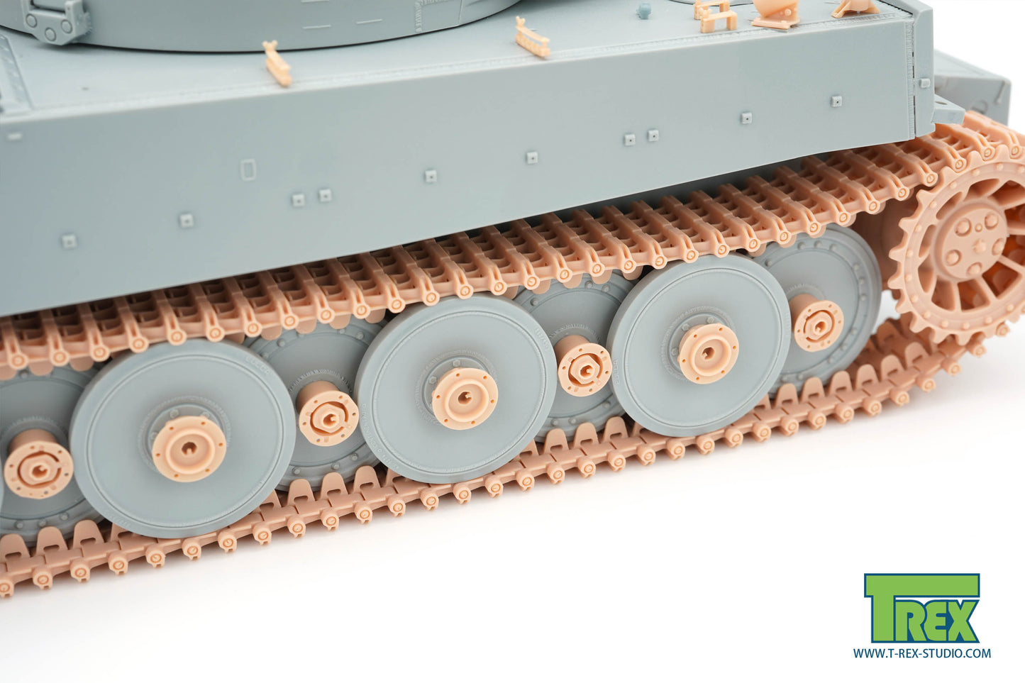 1/35 TIGER I Transport Tracks w/Roadwheel Hubs