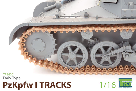 1/16 PzKpfw I Tracks Late Type for Ausf.A only