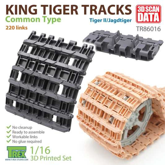 1/16 King Tiger Tracks Common Type