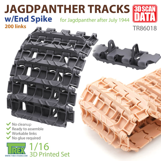 1/16 Jagdpanther Tracks w/End Spike