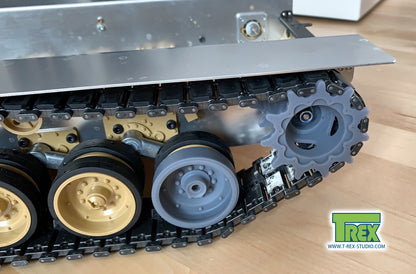 1/16 M1 Abrams Road Wheel Set for TAMIYA