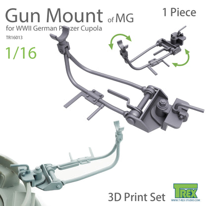 1/16 WWII German MG AA Gun Cupola Mount(1 Piece)